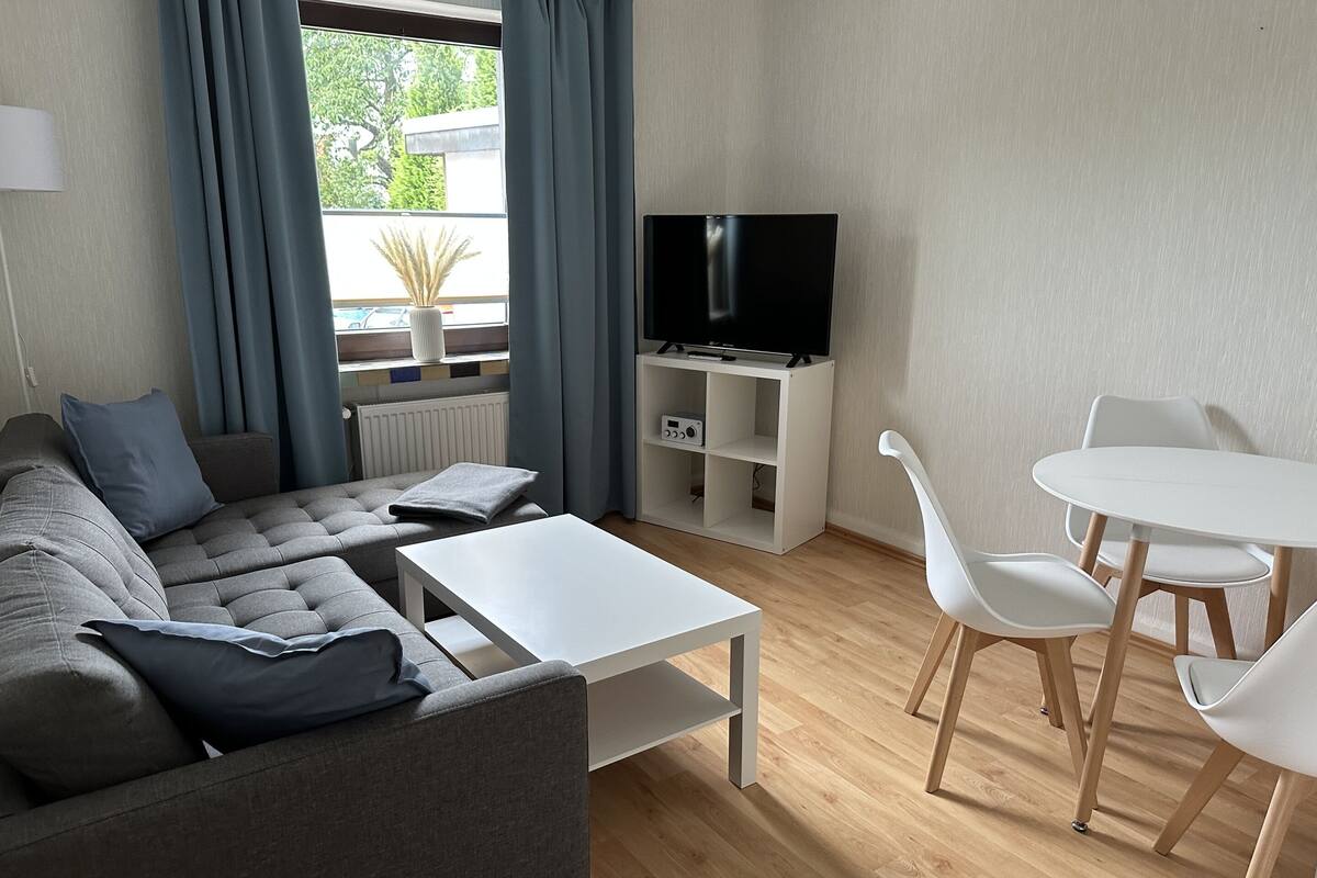 Familieleilighet, privat bad, bakgårdsutsikt (Hinterhaus Wohnung 1) | Lounge
