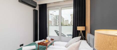 1 soverom, strykejern/-brett, wi-fi og sengetøy