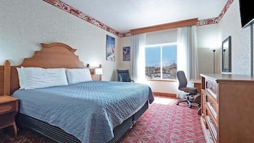 1 slaapkamer, een bureau, gratis wifi, beddengoed