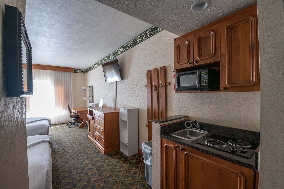 1 makuuhuone, työpöytä, ilmainen Wi-Fi, vuodevaatteet