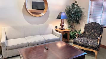 Smart TV y chimenea