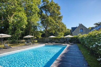 Longère Jardin Piscine et vue - Logement 1