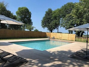 Außenpool, beheizter Pool