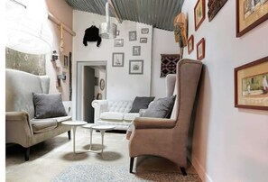 Living area - Gîte de la Vallée near Treport (Cuverville-sur-Yères)