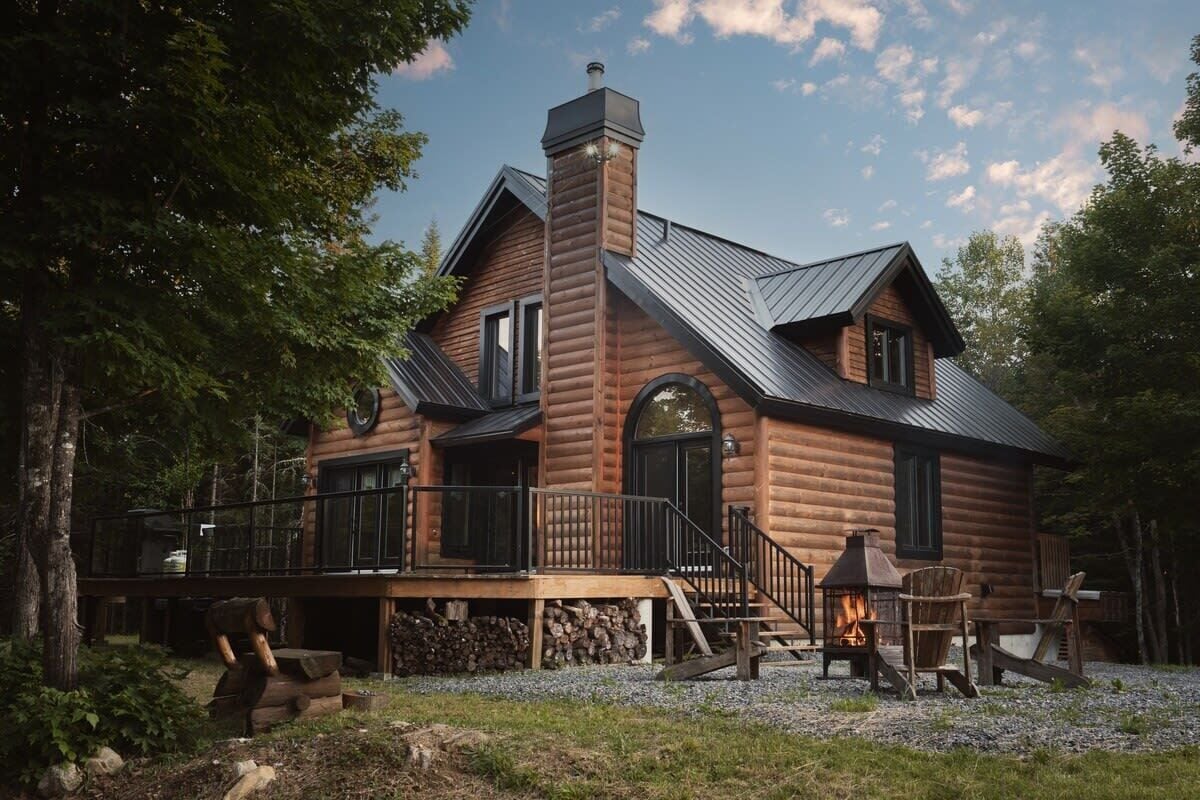 Chalet en plein air
