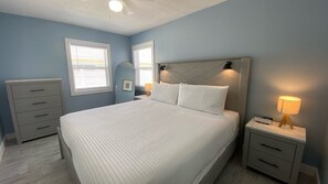 2 bedrooms, desk, iron/ironing board, free WiFi