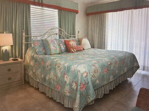 2 bedrooms, in-room safe, iron/ironing board, WiFi