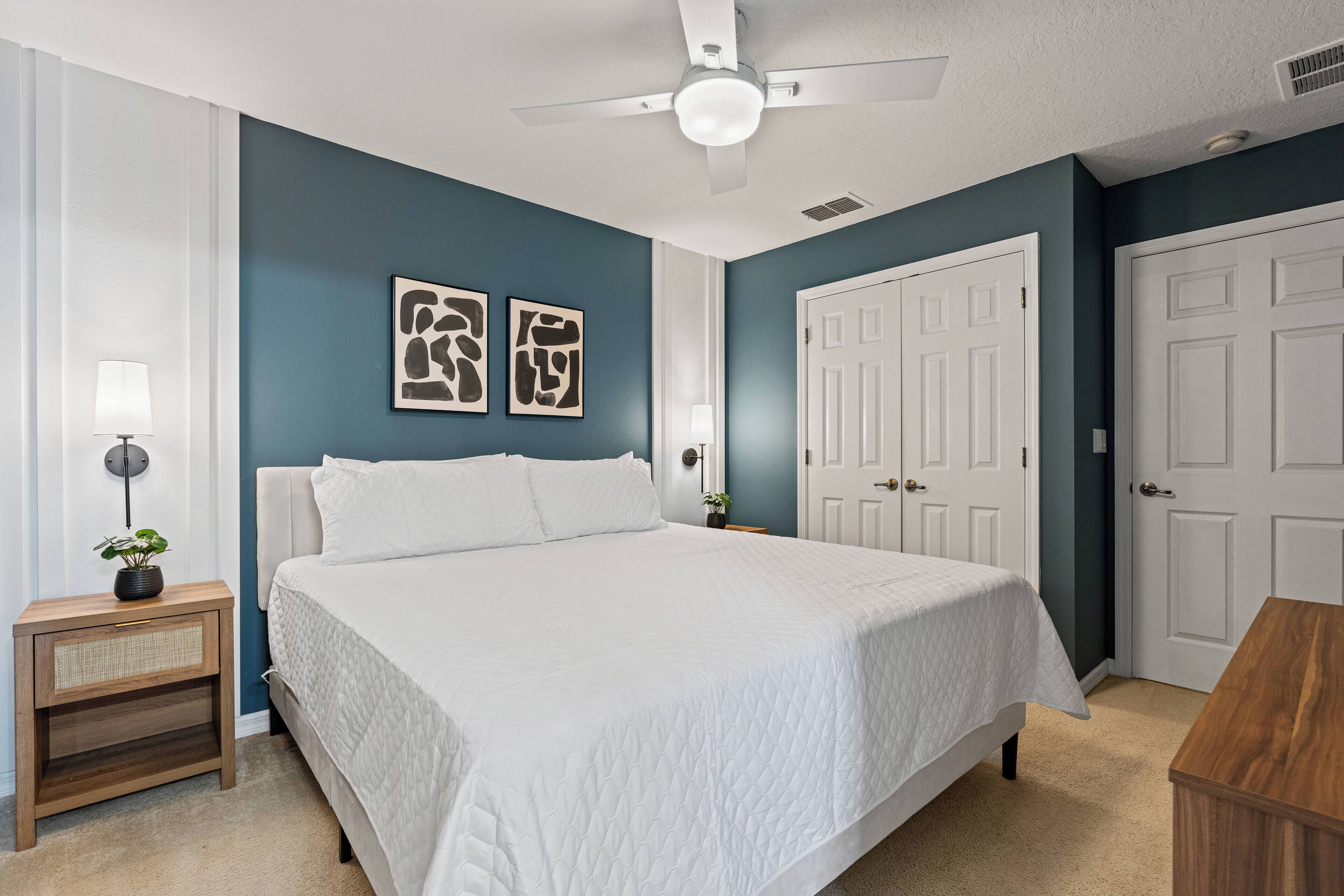 3 habitaciones, cuna de viaje, wifi y ropa de cama 