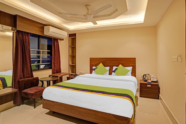 Desk, iron/ironing board