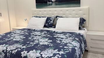 1 bedroom, iron/ironing board, travel crib, free WiFi