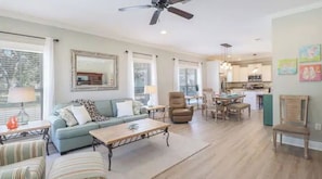 Smart TV, computer monitors, printers - Custom Coastal Getaway in the Heart of Long Beach, stroll to beach and dining (Long Beach,)