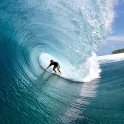 Surfing/boogie boarding