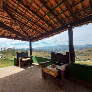 Terrace/patio - Hotel Alpes da Fazenda (Socorro)