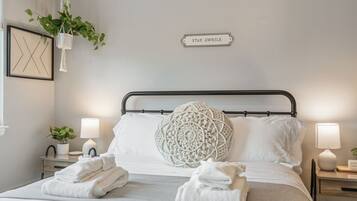 3 bedrooms, iron/ironing board, travel cot, WiFi