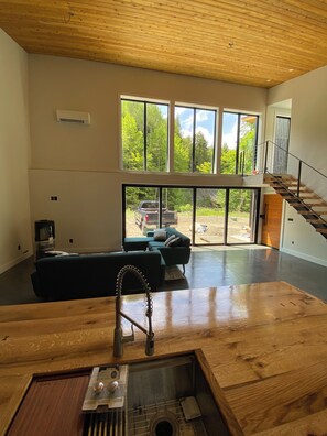 Interior - Modern ski retreat less than 5 minutes for jay peak - Pet Friendly (Jay)