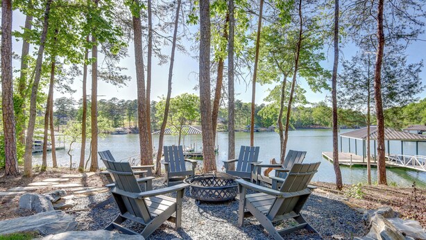 Unclassified image, 1 of 59, button - Brand New 6BR/6BA Luxury, 20min to Clemson. Wooded flat lot/firepit/pool table! (West Union)