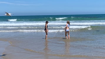 Beach nearby, sun-loungers