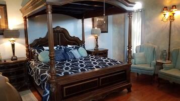 1 habitación, decoración personalizada y muebles diferentes