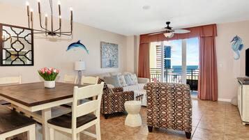 Smart TV, DVD player, books, computer monitors