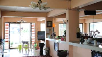 Sala de estar en el lobby