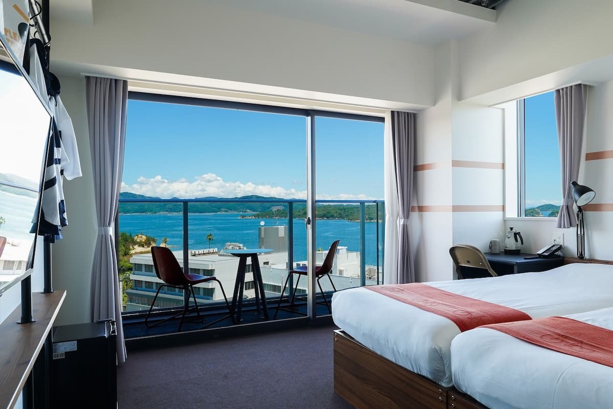 Superior Twin Room, Balcony, Ocean View | In-room safe, blackout drapes, soundproofing, WiFi (free)