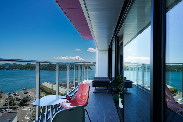 Studio Suite, Ocean View, Corner | Balcony