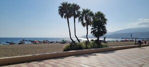 On the beach