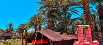 luxury tent in a Farm