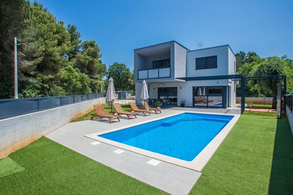 Beheizter Pool