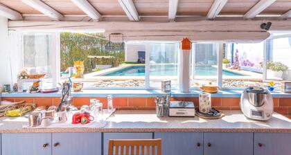 Villa 'Casa Vacanza Cristina' with Private Pool, Terrace, and Wi-Fi