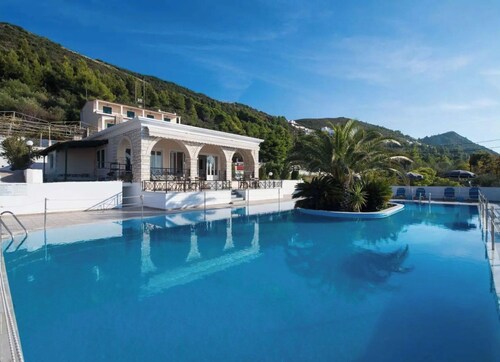 Apartment in a Hotel 'Sunset Premium Studio 9' with Sea View, Shared Pool, & Wi-Fi