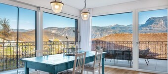 Apartment "Eichhof Lavendel" with Private Open Terrace, Shared Garden & Wi-Fi