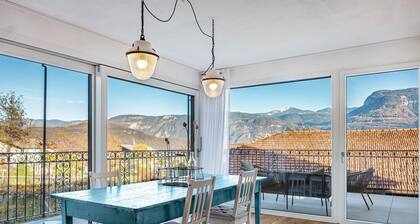 Ferienwohnung "Eichhof Lavendel" mit Privater Offener Terrasse, Gemeinschaftsgarten und WLAN