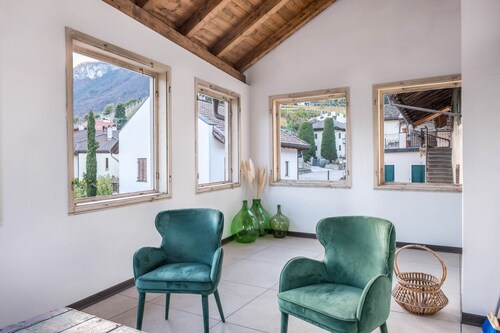 Appartement "Eichhof Thymian" avec terrasse couverte privée, jardin partagé & Wi-Fi