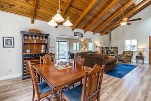 House, 4 Bedrooms | Interior - Three Wild Turkeys - Amazing Outdoor Spaces!  2 Decks! by Yosemite Region Resorts (Groveland)