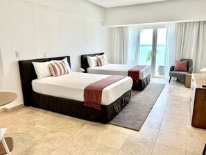 2 bedrooms, in-room safe, iron/ironing board, travel crib