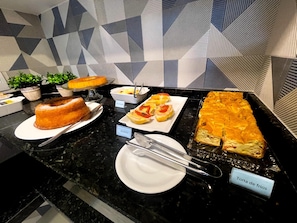 Gratis morgenmadsbuffet hver dag