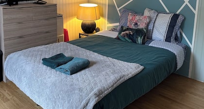 Studio 1 min walk from ChĂąteaubriant castle with complimentary breakfast