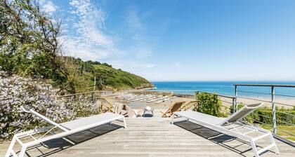 Villa Les Roches Mauves - vue mer, accĂšs direct Ă  la plage