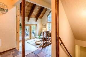 Interior - Secluded rustic cabin 2 miles from Breck gondola w/ wooded lot & hot tub (Breckenridge)