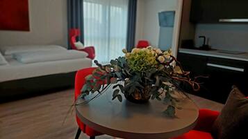 Studio | Zimmersafe, individuell dekoriert, individuell eingerichtet