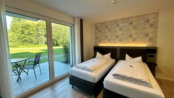 Comfort Twin Room | Hypo-allergenic bedding, in-room safe, individually decorated