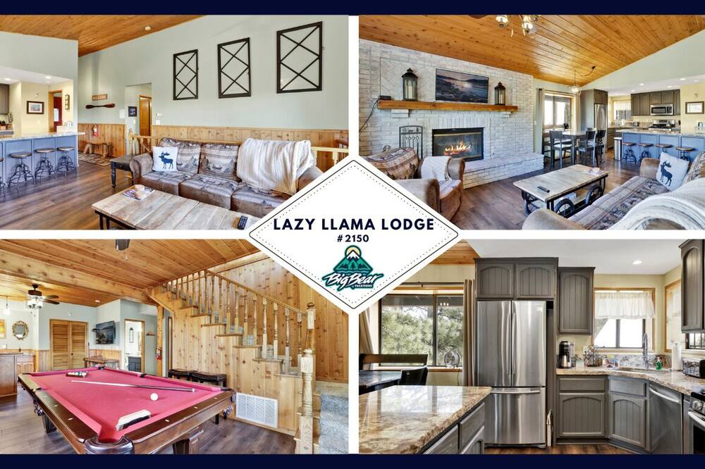 Lazy Llama Lodge- Pool Table- Firepit- Essentials