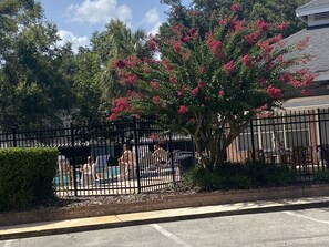 Terrace/patio - Centrally located for all Gainesville UF activities, shopping or hospitals. (Gainesville)