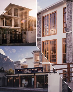 Fachada de la propiedad