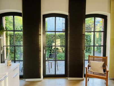 Charming rear building near the old town