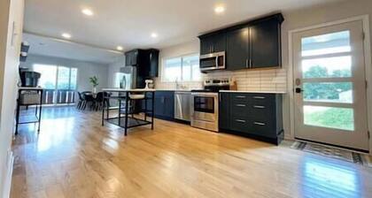 Big riverfront house near beach access, CVG, & downtown