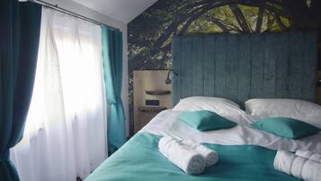 1 slaapkamer, een bureau, gratis wifi