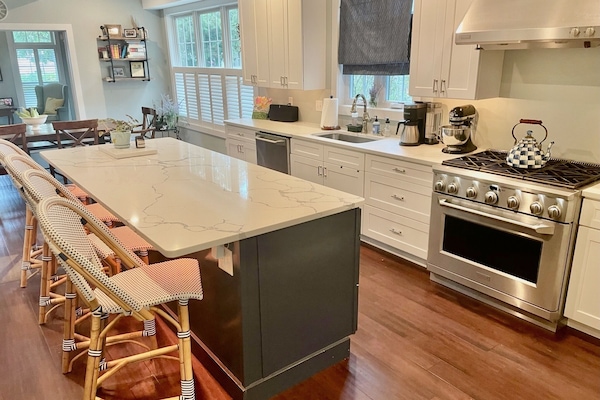 Newly remodeled kitchen