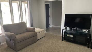 TV connectée, cheminée